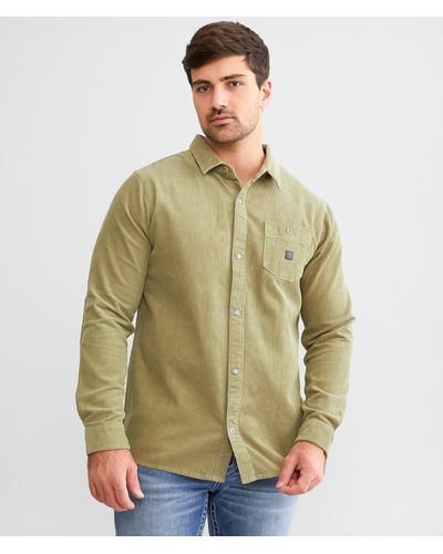 Roark Nordsman Corduroy Shirt - Green