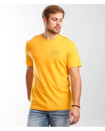 RVCA Rotation T-shirt - Yellow