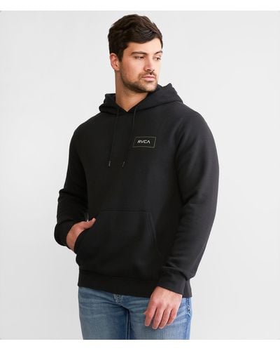 RVCA Split Square Hooded Sweatshirt - Black