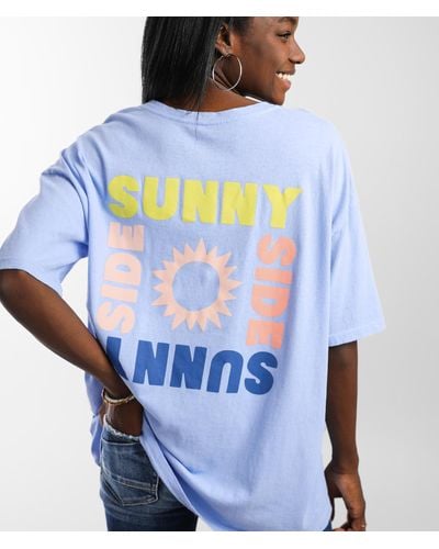 Billabong Sunny Side Oversized T-shirt - Blue