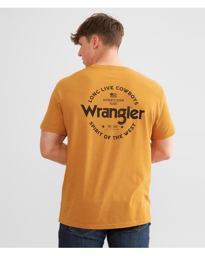 Wrangler Locker T-shirt - Orange