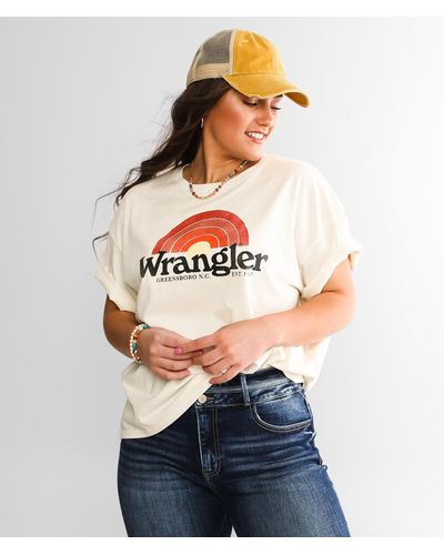 Wrangler Girlfriend T-shirt - Natural