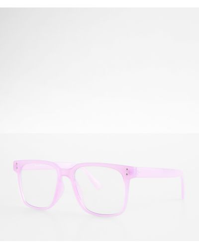 BKE Clive Blue Light Blocking Glasses - Pink