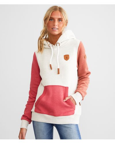 Wanakome Angie Hooded Sweatshirt - Red