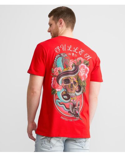 Sullen Cobra T-shirt - Red