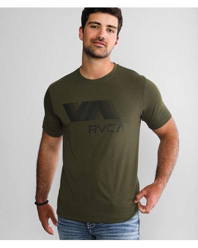 RVCA Blur Sport T-shirt - Green