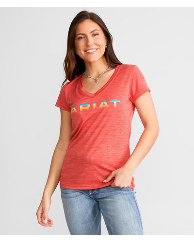 Ariat Tek Laguna T-shirt - Red