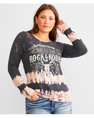 Affliction Rock & Roll Rodeo T-shirt - Gray