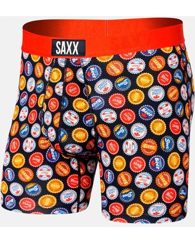 Saxx Underwear Co. Ultra Stretch Boxer Briefs - Orange