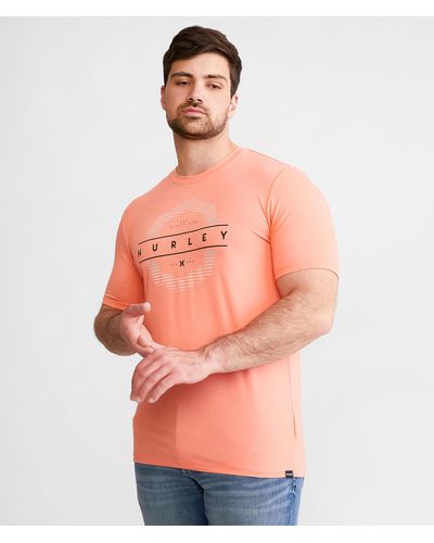 Hurley Everyday Faze In T-shirt - Orange