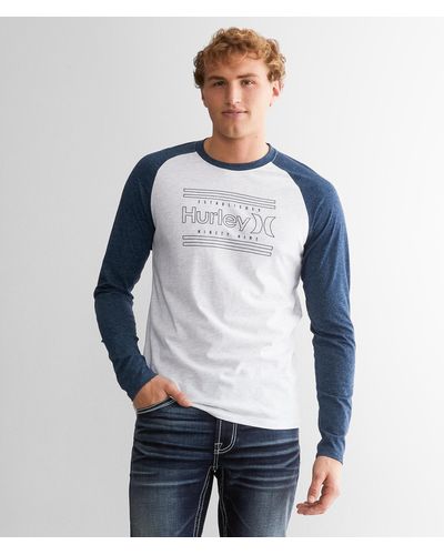 Hurley Chord Raglan T-shirt - Blue