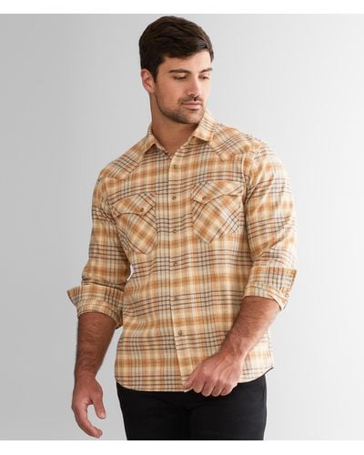 Pendleton Wyatt Plaid Shirt - Brown