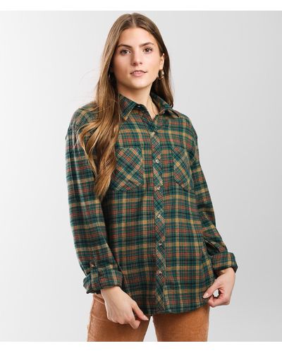 Daytrip Flannel Shirt - Green