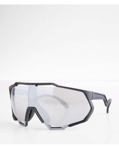 BKE Full Shield Sunglasses - Metallic