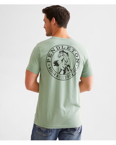 Pendleton Stallion T-shirt - Green