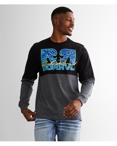 Rock Revival Halwin T-shirt - Blue