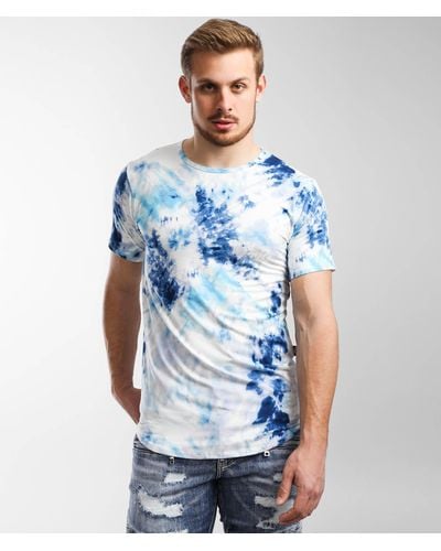 Rustic Dime Tie Dye T-shirt - Blue