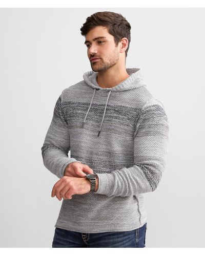 BKE Jaxon Hooded Sweater - Gray