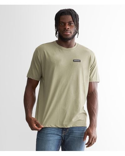 RVCA Out Of Range Sport T-shirt - Green