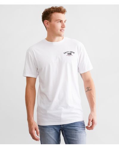Salty Crew Surf Club Premium T-shirt - White