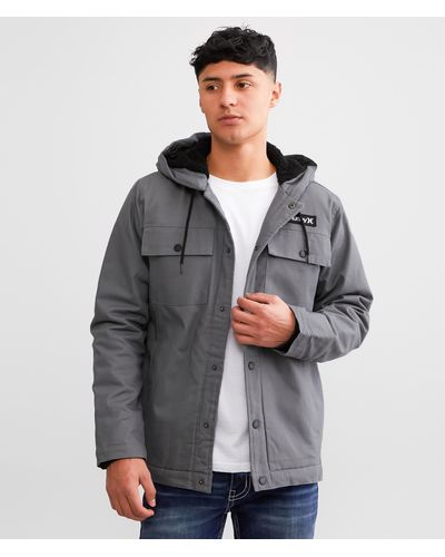 Hurley Charger Hooded Jacket - Gray