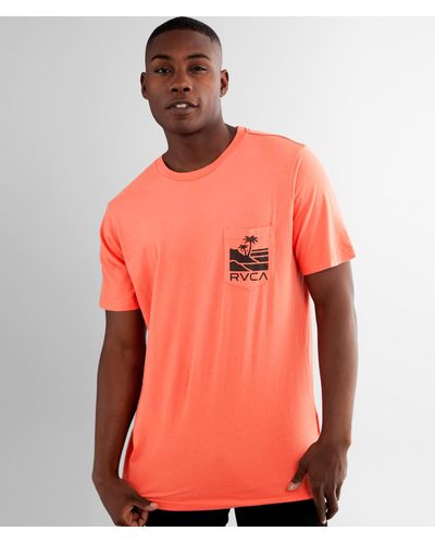 RVCA Vista Pocket T-shirt - Orange
