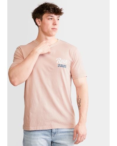 RVCA Pennantan T-shirt - Pink