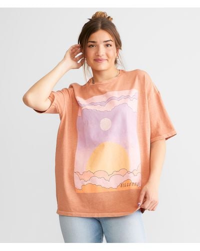 Billabong Peace Be The Journey T-shirt - Orange