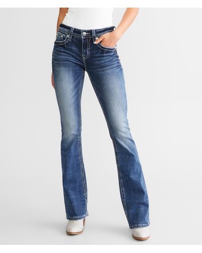 Miss Me Mid-rise Boot Stretch Jean - Blue