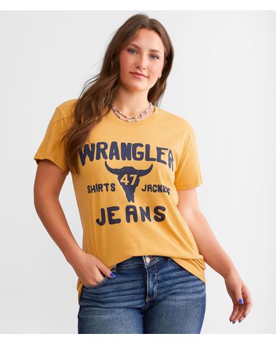 Wrangler Bold T-shirt - Orange