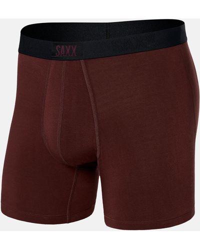 Saxx Underwear Co. Vibe Stretch Boxer Briefs - Purple