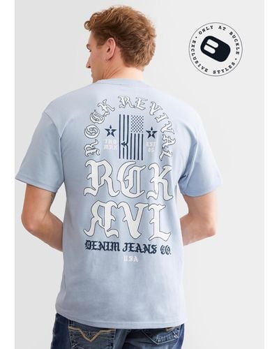 Rock Revival Ferris T-shirt - Blue