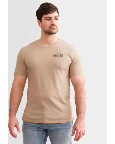 Hurley Frond Box T-shirt - Brown
