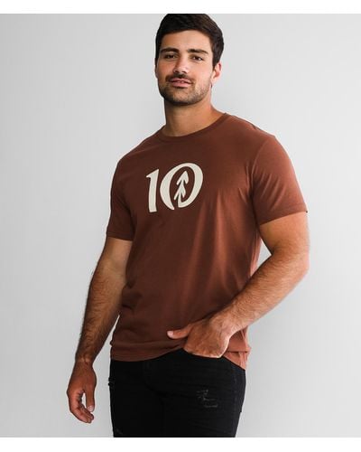 Tentree Ten Classic T-shirt - Brown