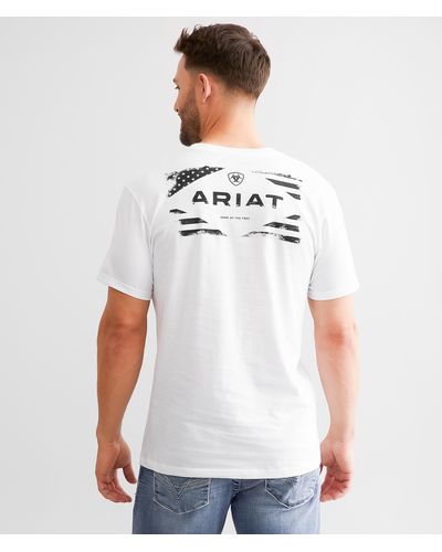 Ariat Liberty Banner T-shirt - White