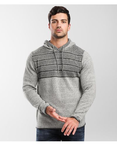 BKE Mason Hooded Sweater - Gray