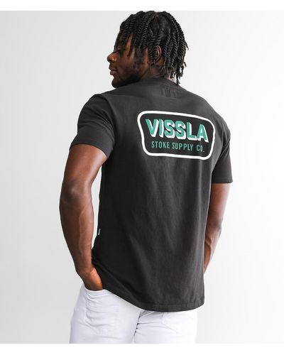 Vissla Supply Co. T-shirt - Black