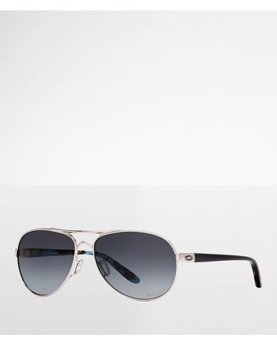 Oakley Tie Breaker Polarized Aviator Sunglasses - White