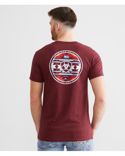 Ariat Freedom Circle T-shirt - Red