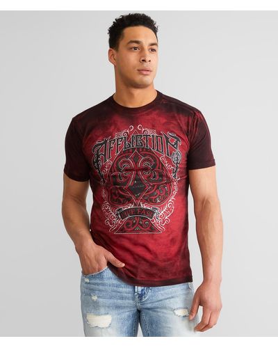 Affliction Paramount T-shirt - Red