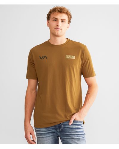RVCA Balance Sport T-shirt - Brown