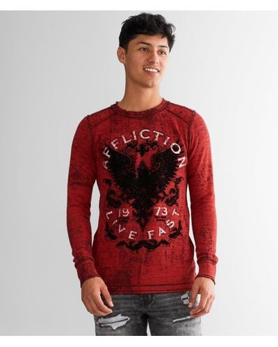 Affliction Discovery Rust Thermal - Red