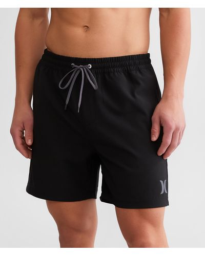 Hurley One & Only Volley Stretch Swim Trunks - Black