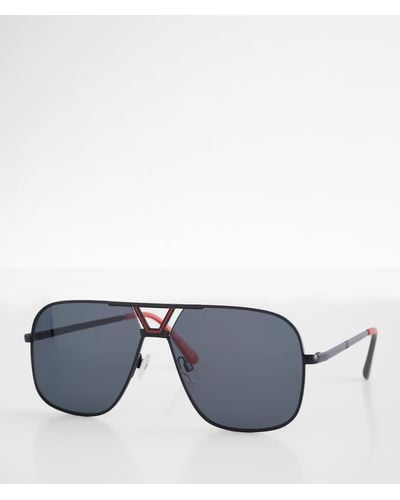 BKE Trend Aviator Sunglasses - Blue
