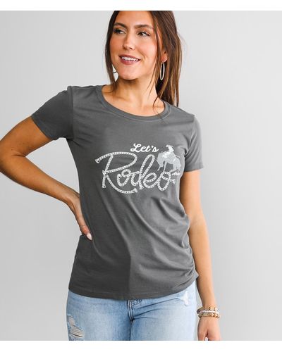 Ariat Let's Rodeo T-shirt - Gray