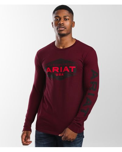 Ariat Modern Streak T-shirt - Red