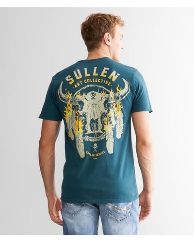 Sullen Justice T-shirt - Blue