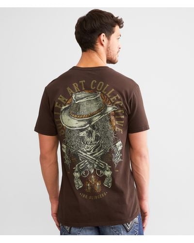 Sullen Outlaw T-shirt - Brown