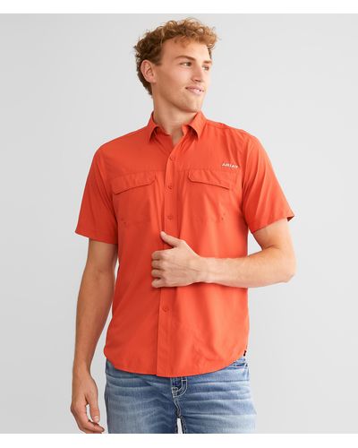 Ariat Vent Tek Outbound Shirt - Orange