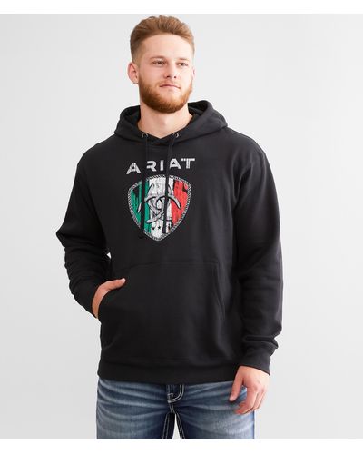 Ariat Barn Shield Hooded Sweatshirt - Black